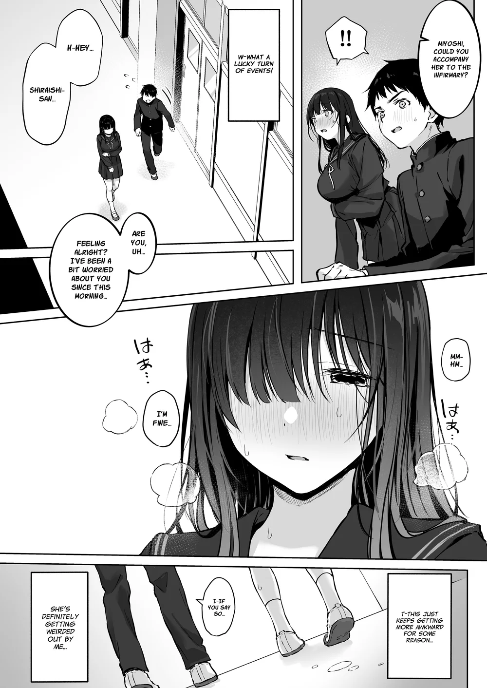 Dosukebe Bishoujo JK to Hokenshitsu Ecchi page 8