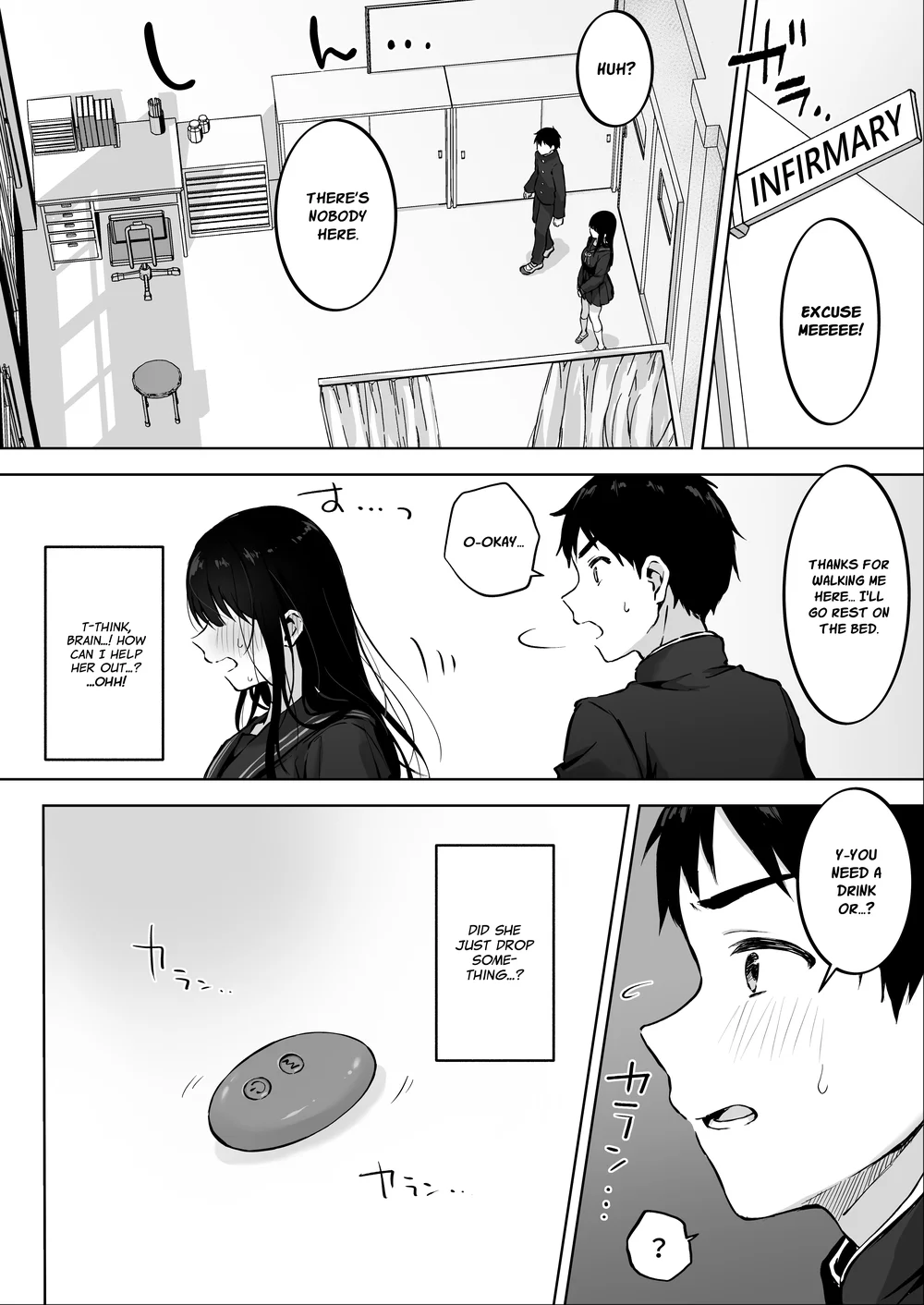 Dosukebe Bishoujo JK to Hokenshitsu Ecchi page 9
