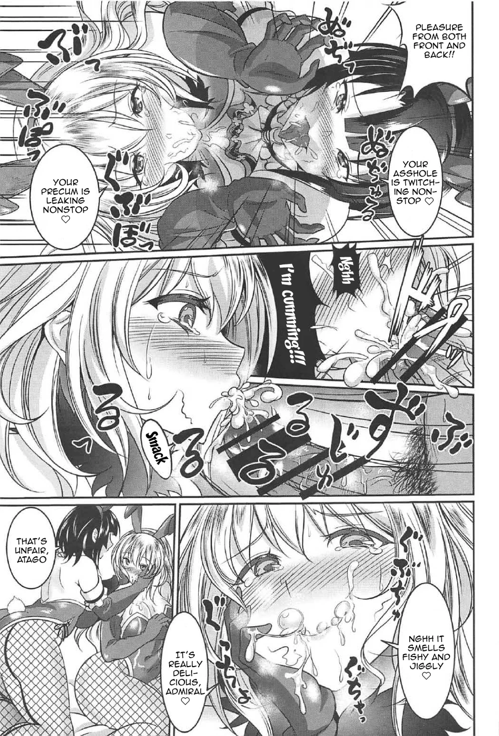 Atago to Takao wa Dosukebe Usagi page 8