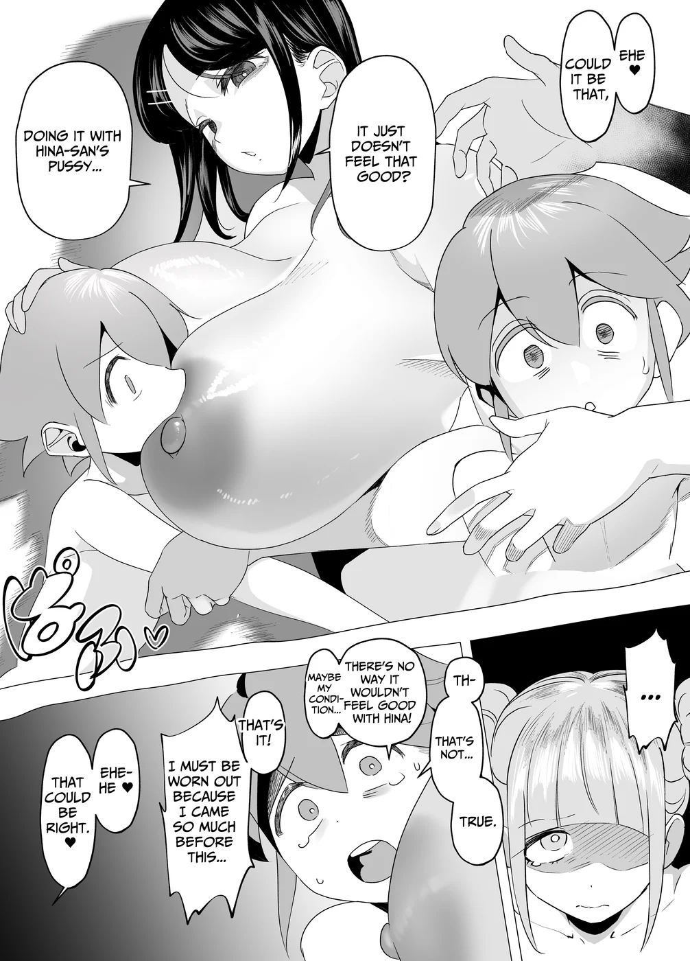 Bakunyuu Inkya wa Gyaku NTR ru!! Gyakushuu no Hina page 15