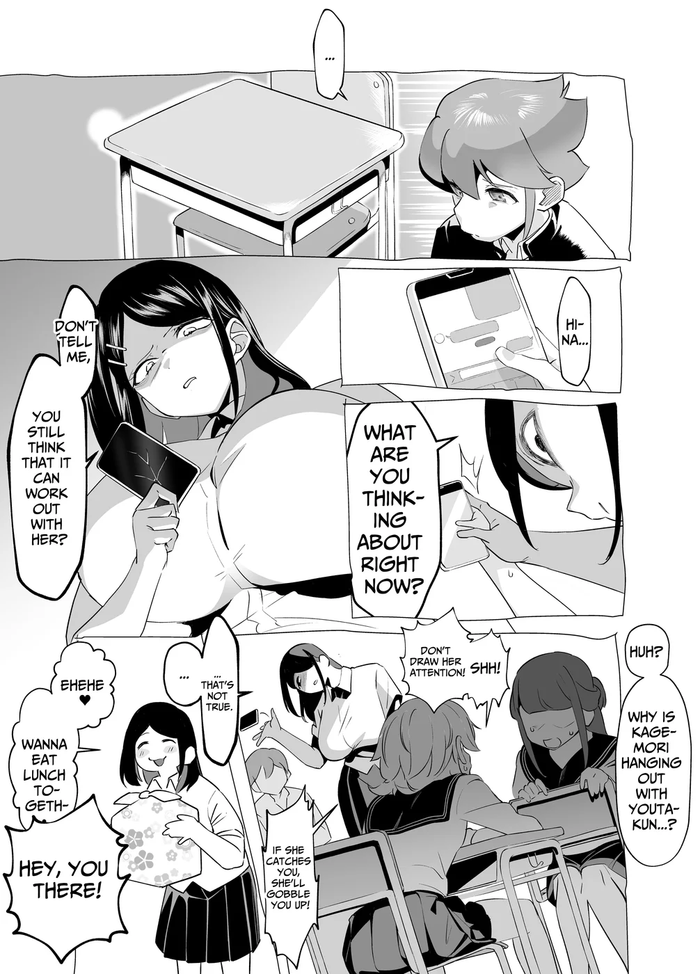 Bakunyuu Inkya wa Gyaku NTR ru!! Gyakushuu no Hina page 18