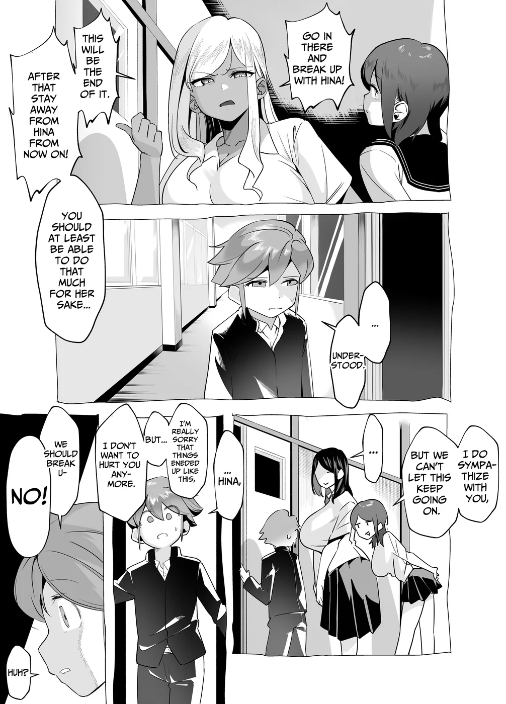 Bakunyuu Inkya wa Gyaku NTR ru!! Gyakushuu no Hina page 21