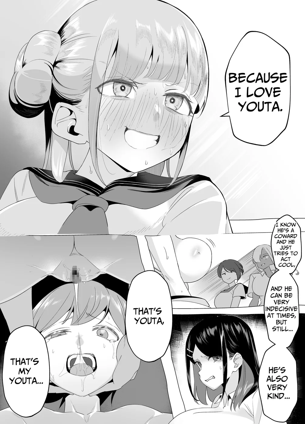 Bakunyuu Inkya wa Gyaku NTR ru!! Gyakushuu no Hina page 35
