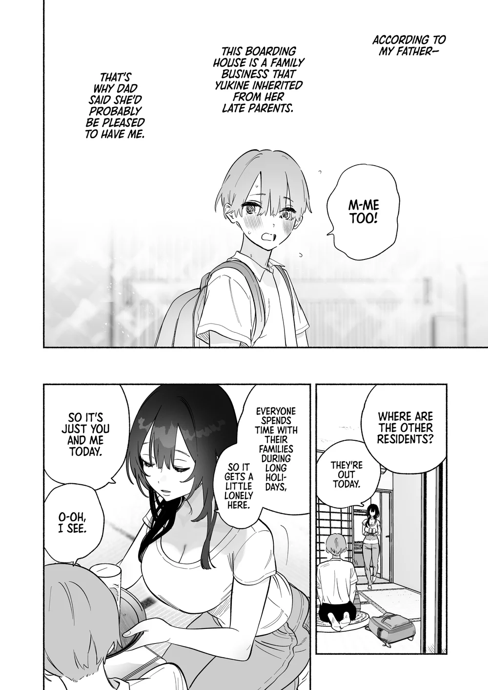 Boku no Geshuku Seikatsu ni Tsuite page 4