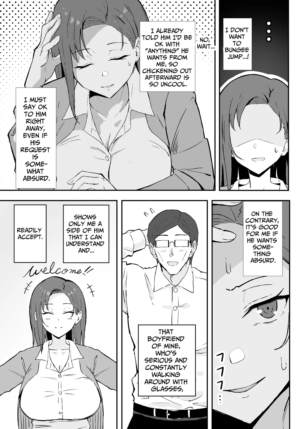 Cool-kei Toshiue BariCare Kanojo Songen Hakai Wakan page 14
