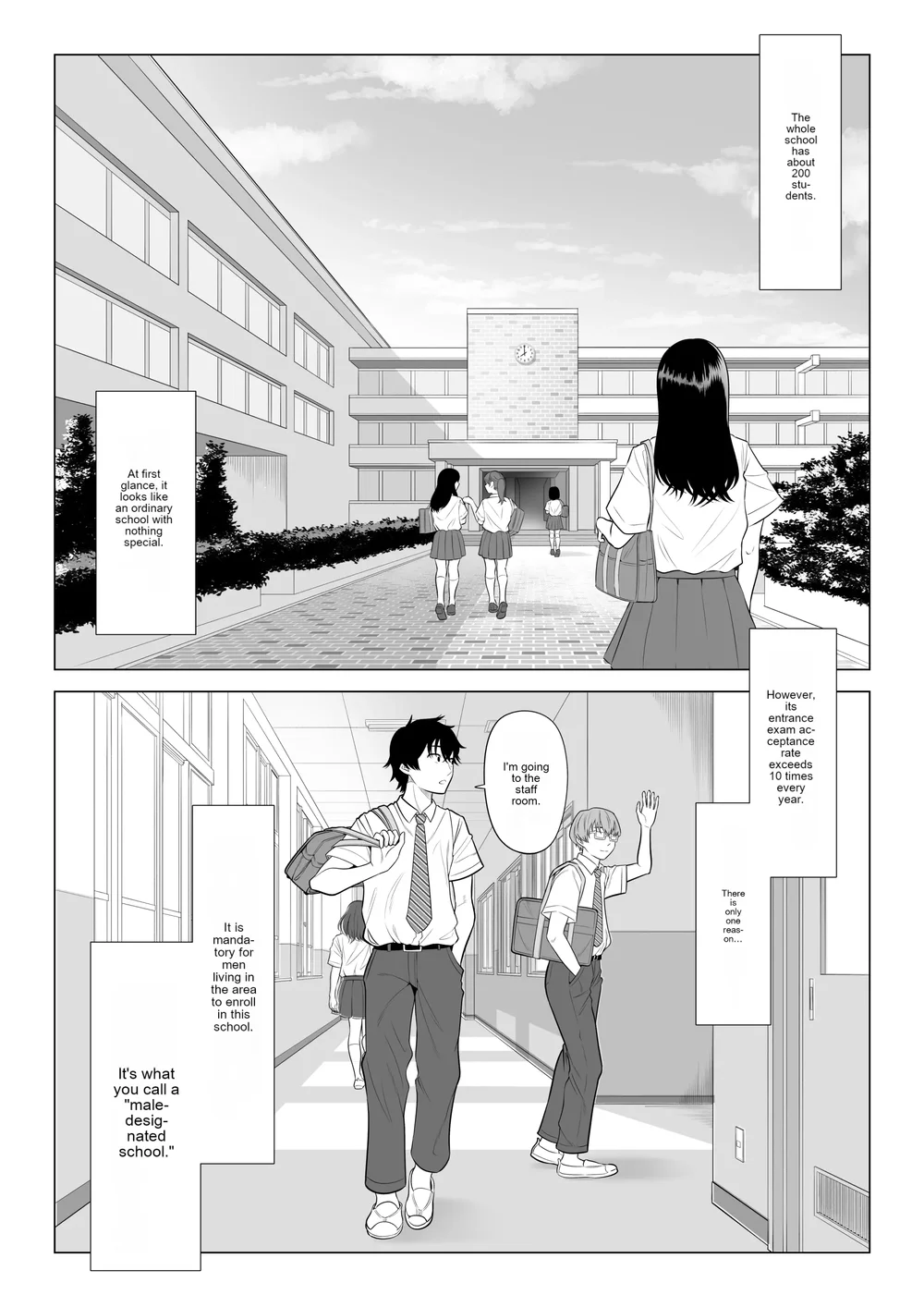Dansei ga Kyokutan ni Sukunai Kono Sekai de wa, Seishi wa Kichou na Shigen desu 2 page 4