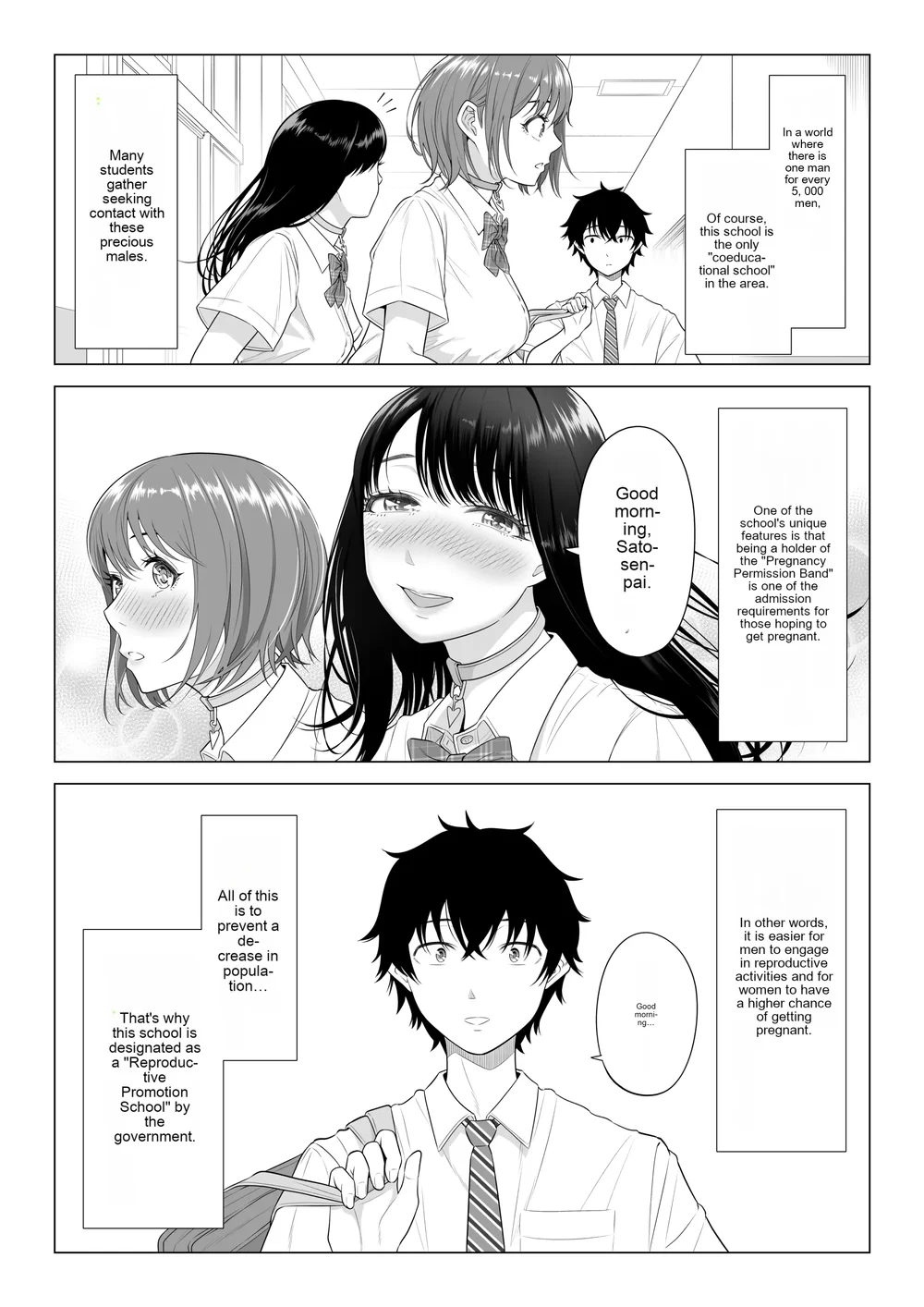 Dansei ga Kyokutan ni Sukunai Kono Sekai de wa, Seishi wa Kichou na Shigen desu 2 page 5