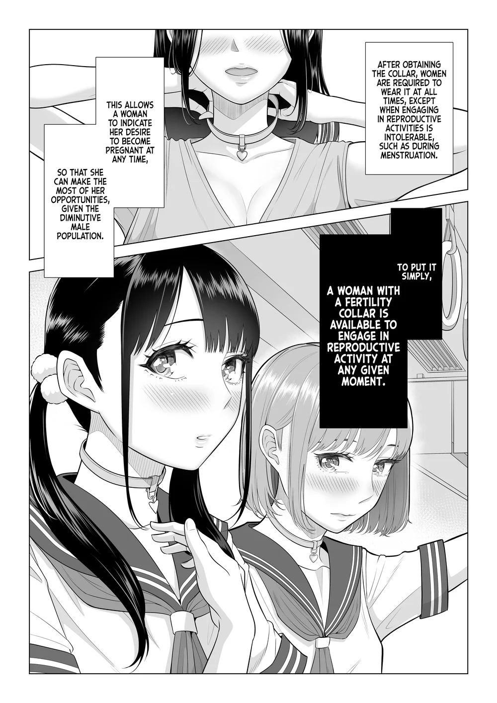 Dansei ga Kyokutan ni Sukunai Kono Sekai de wa, Seishi wa Kichou na Shigen desu page 9