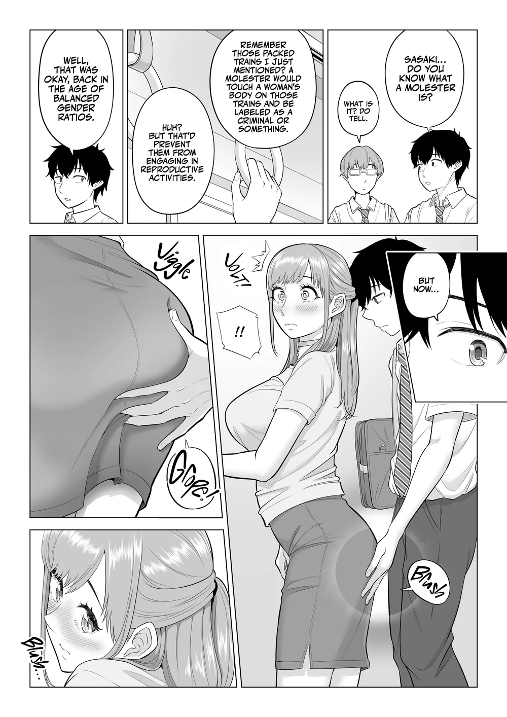 Dansei ga Kyokutan ni Sukunai Kono Sekai de wa, Seishi wa Kichou na Shigen desu page 10