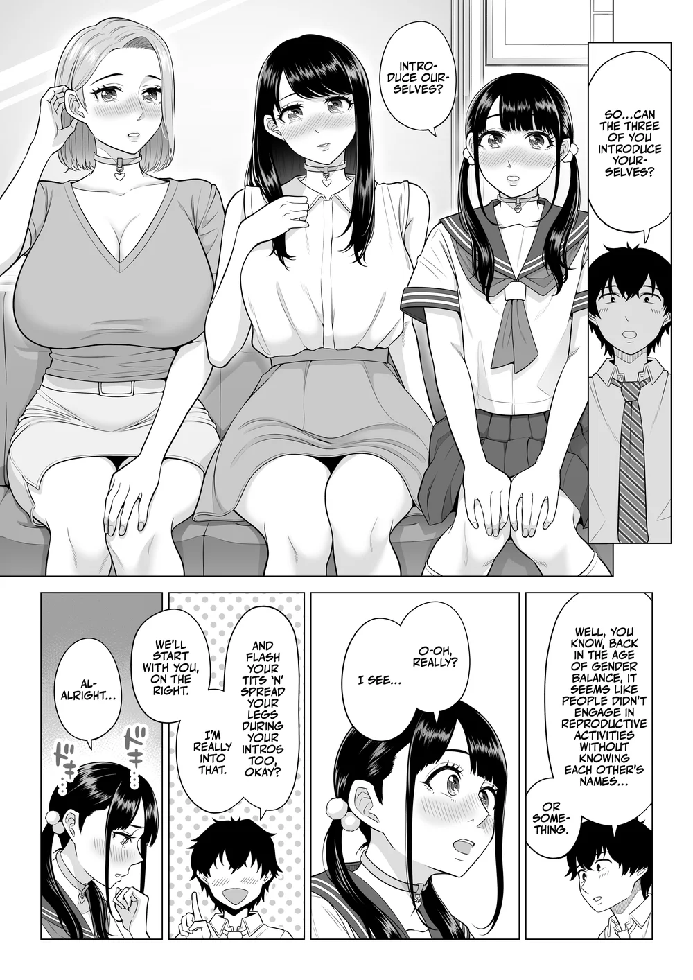 Dansei ga Kyokutan ni Sukunai Kono Sekai de wa, Seishi wa Kichou na Shigen desu page 20