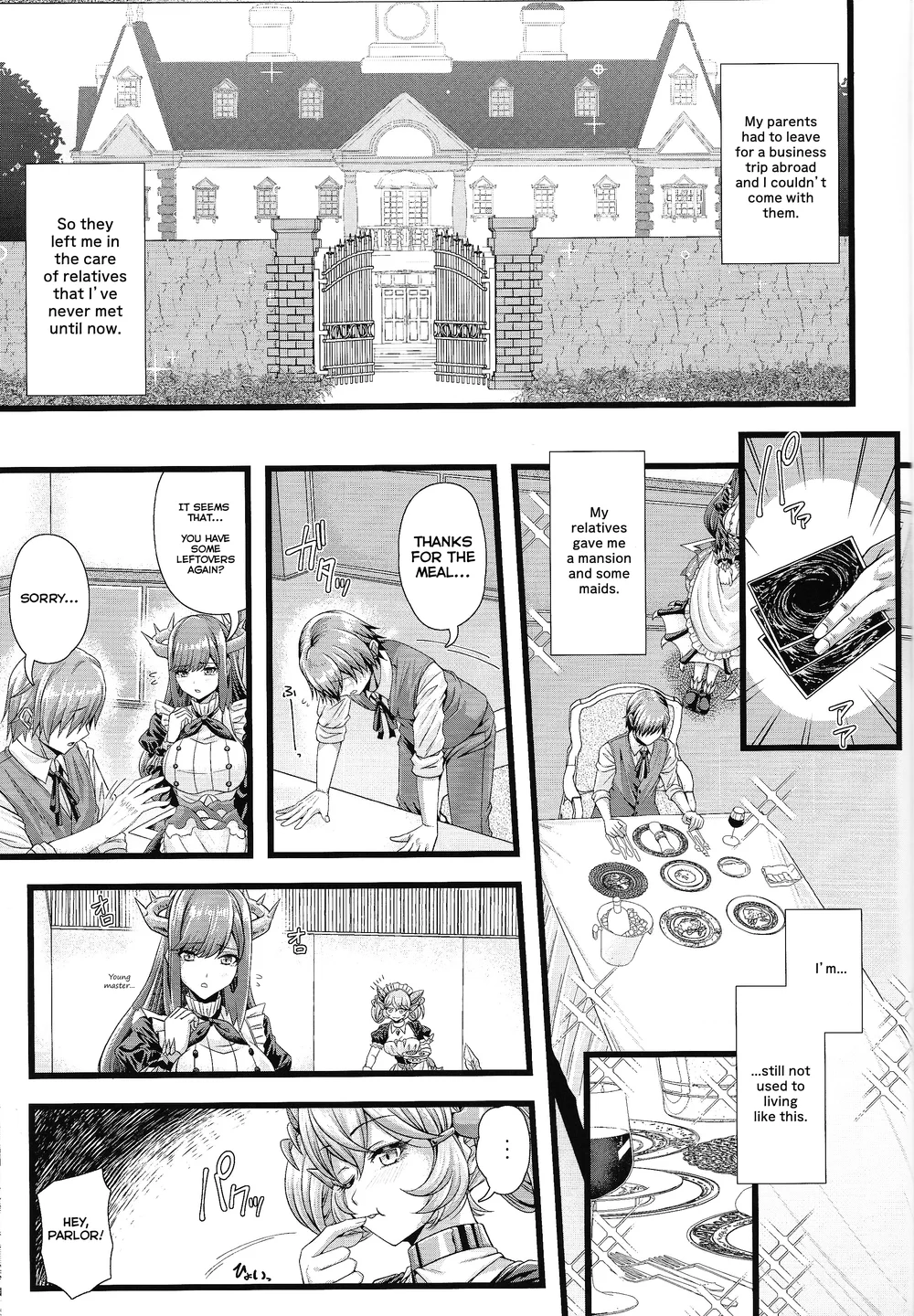 Dragon Maid no Yotogibanashi page 1