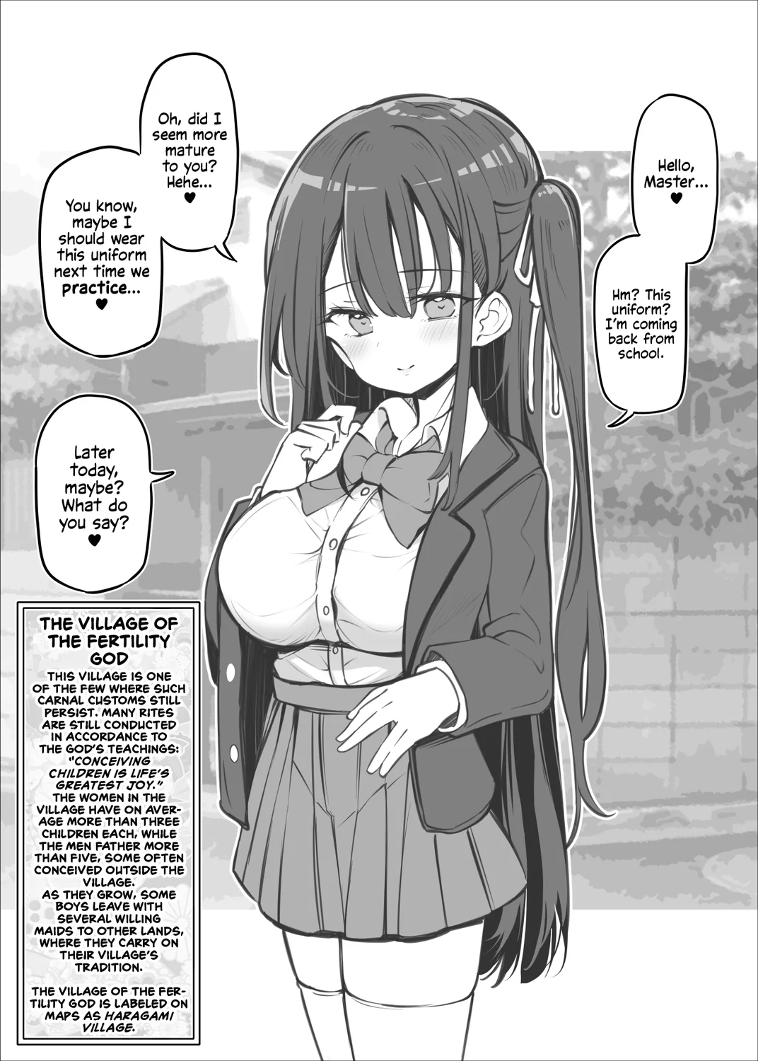 Ecchi na Fuushuu no Nokoru Mura no Hanashi ~Fudeoroshi no Gi~ page 8