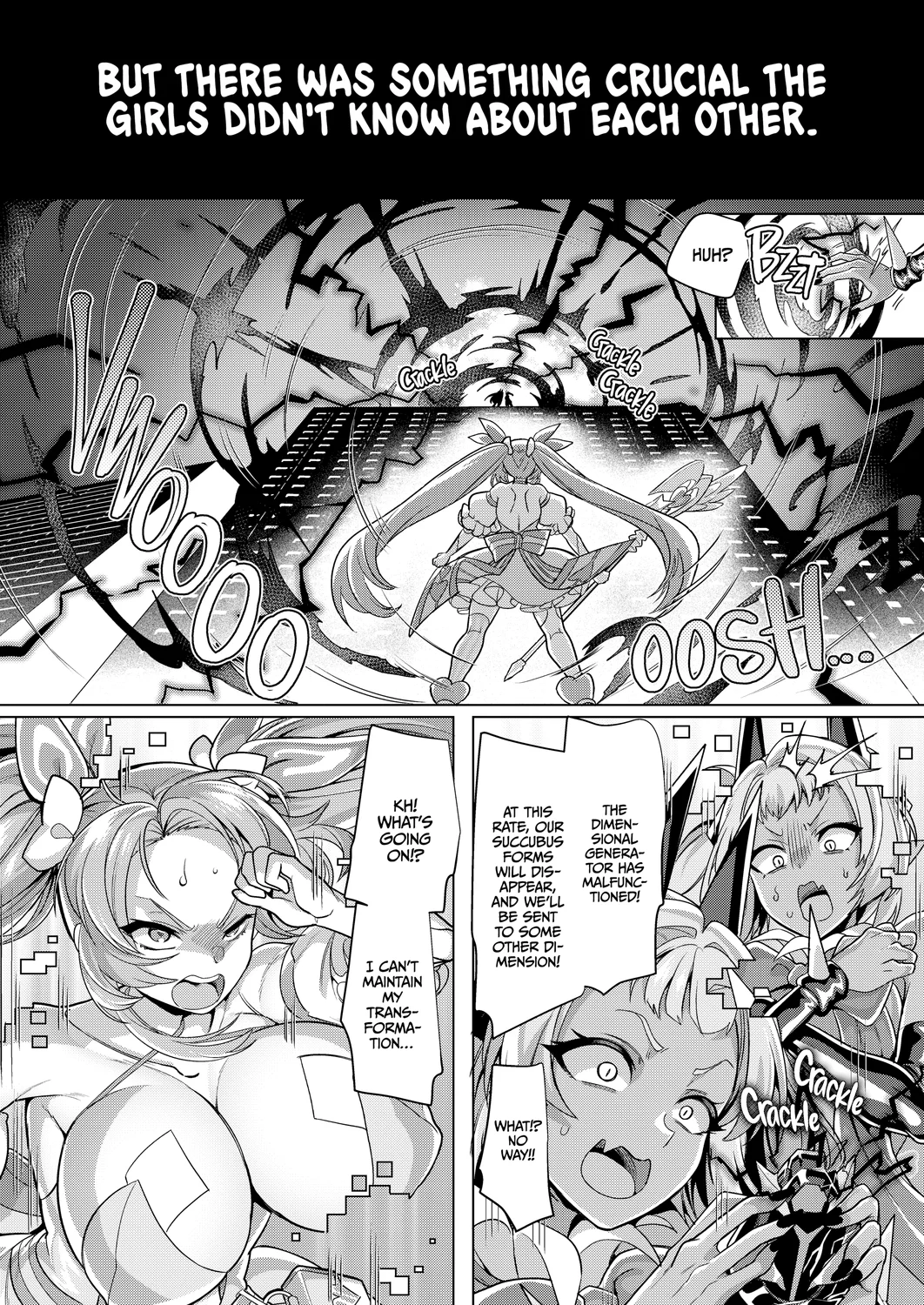 Gender Bending Magical Girl vs Lesbian Succubi page 2