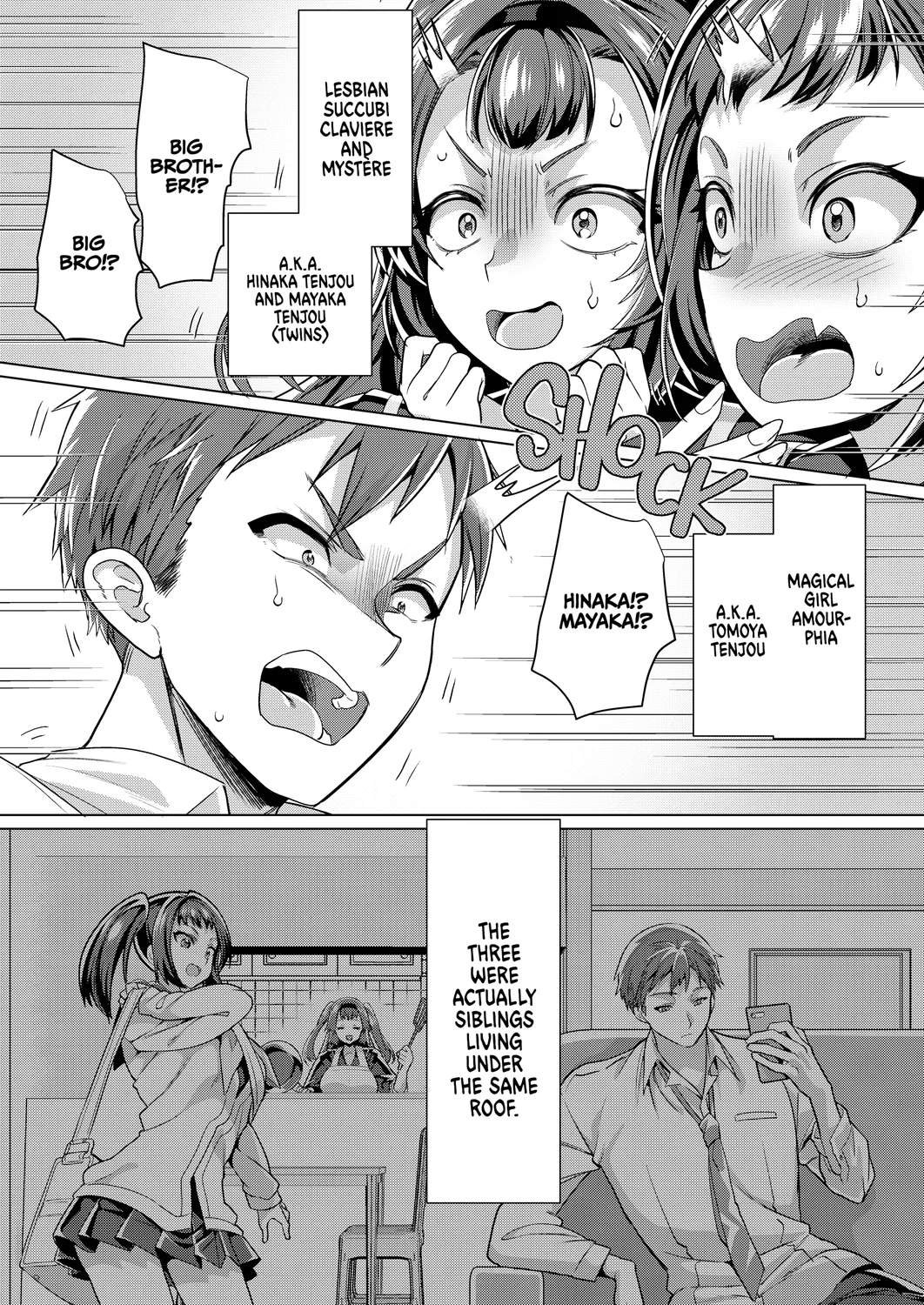 Gender Bending Magical Girl vs Lesbian Succubi page 4
