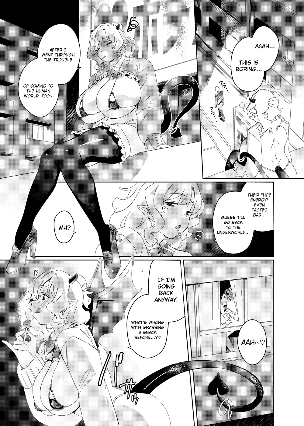 Gyaru Succubus to Futanari Neet page 3