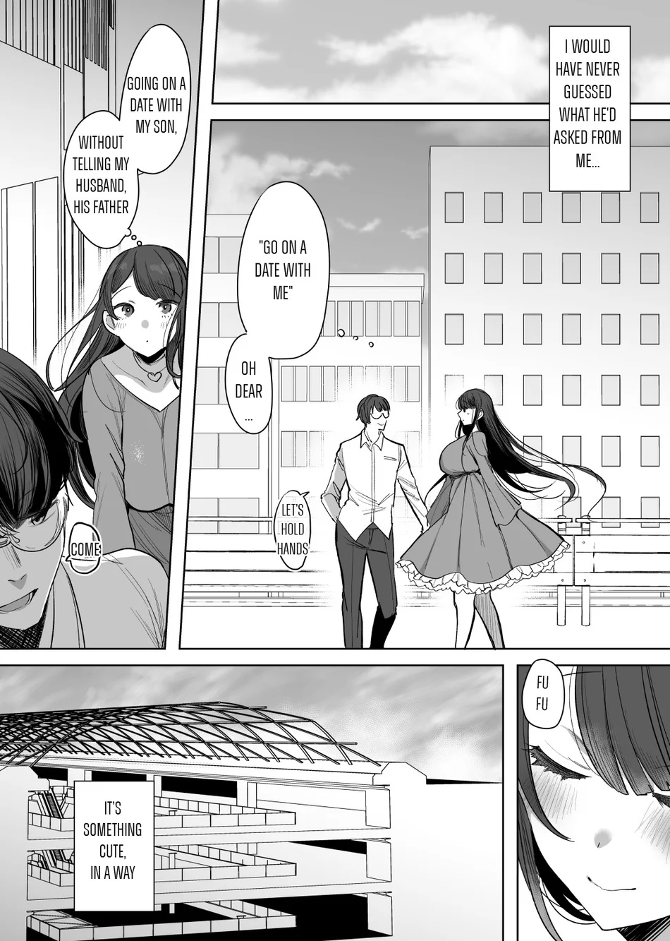 Hahaoya Mahou Shoujo Loli-ka NTR Manga page 1