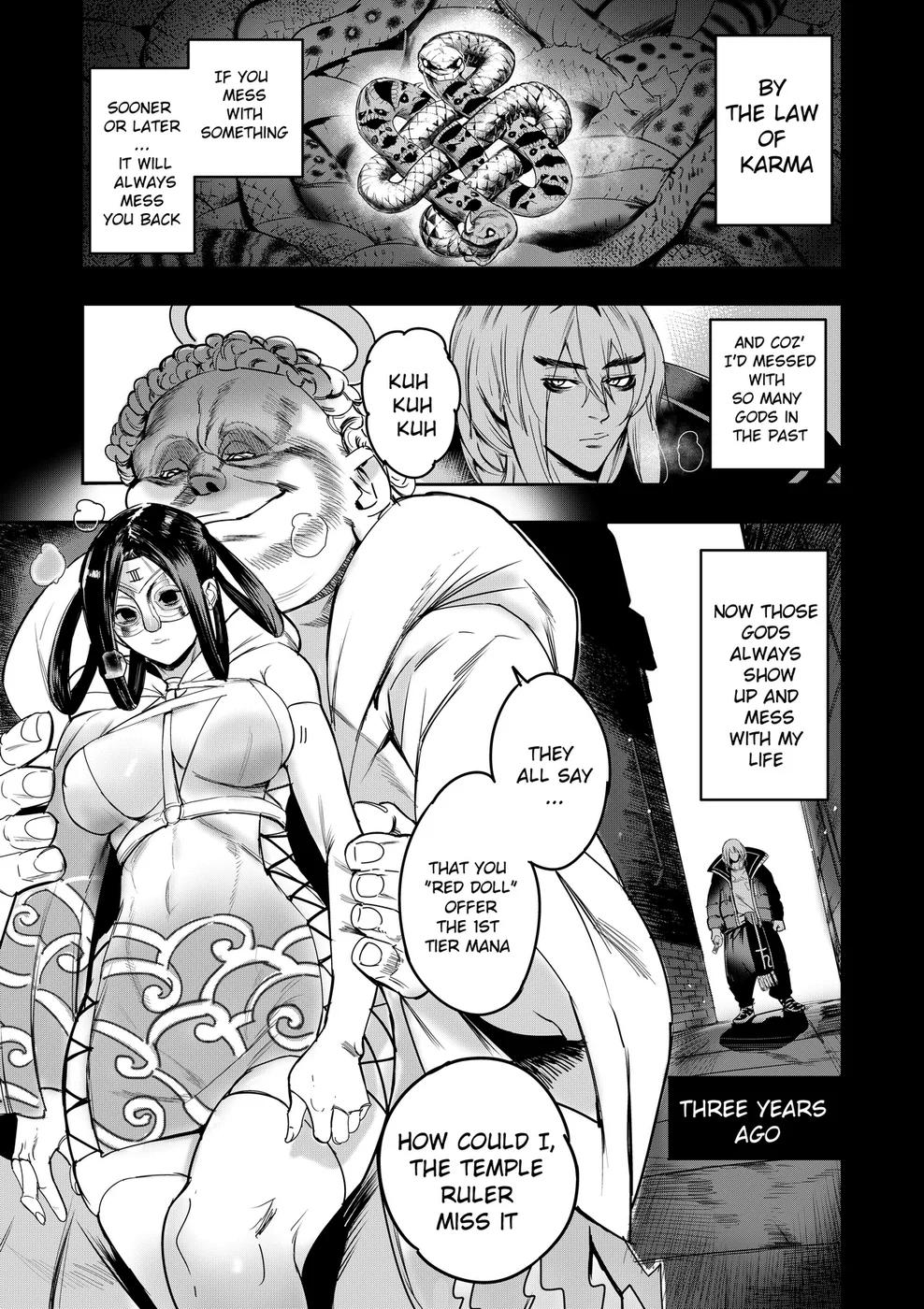 I Sold My Body to a God – Chapter 2 page 1