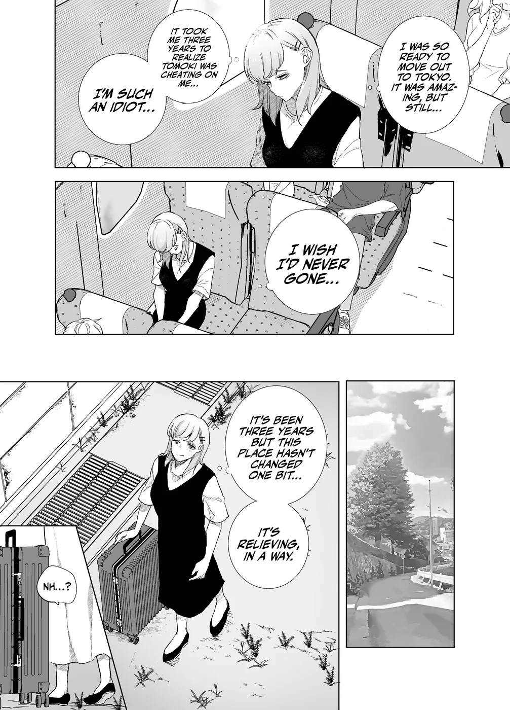 I Went Back To My Hometown After Failing In Tokyo. Turns Out My Friend Was Waiting For Me page 1