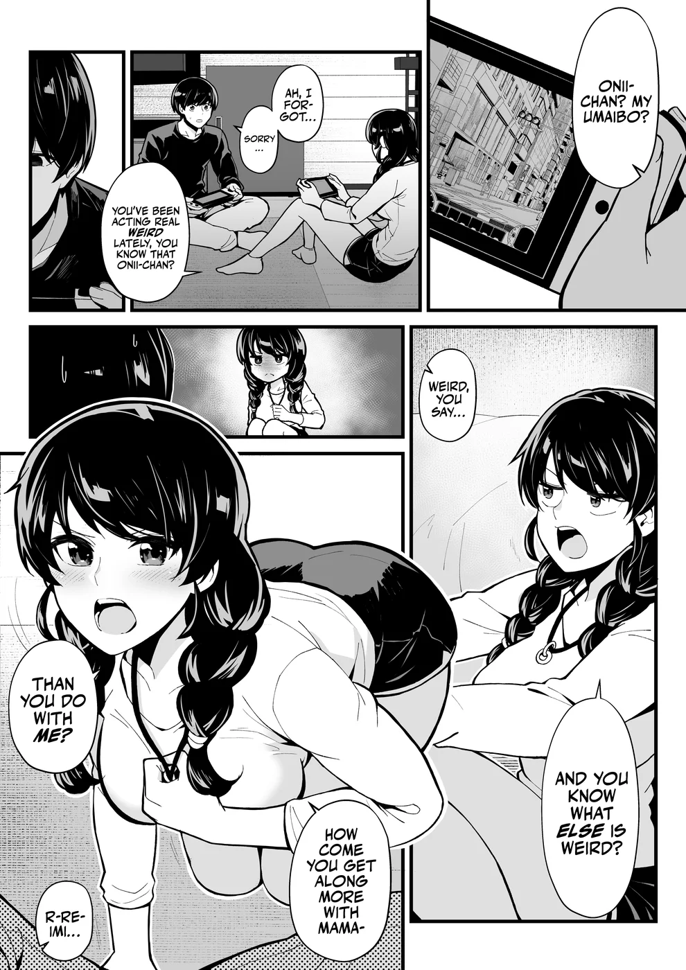 Imouto to Game o Suru, Soshite Mama to Sex o Suru page 8