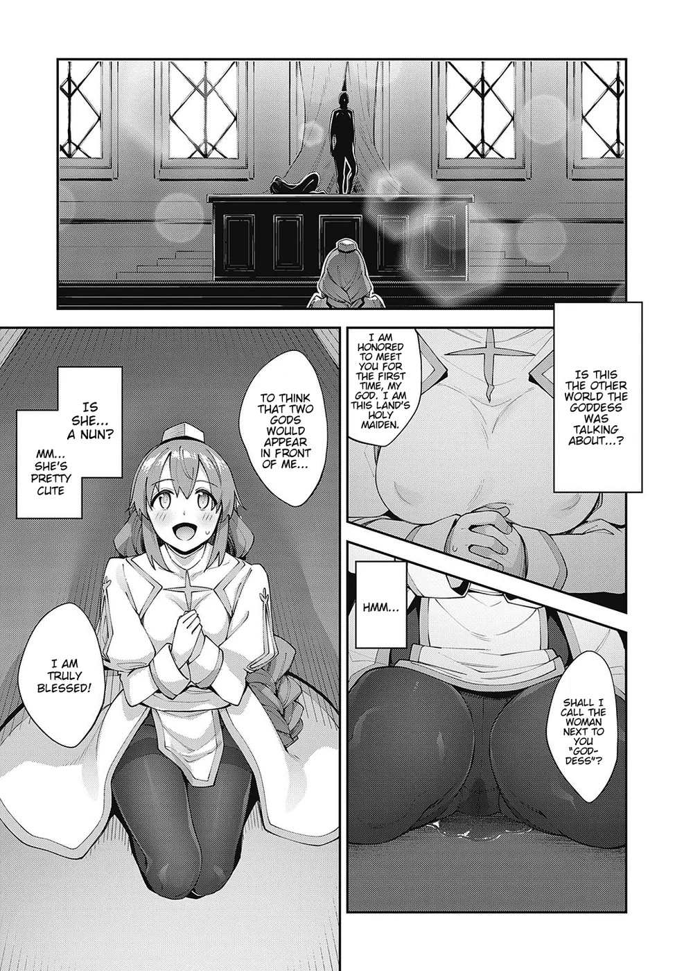 Isekai Kita node Sukebe Skill de Zenryoku Ouka Shiyou to Omou – Chapter 2 page 4