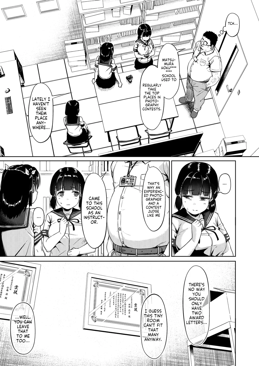 Joshi Shashin-bu to Oji-san Shidouin page 4