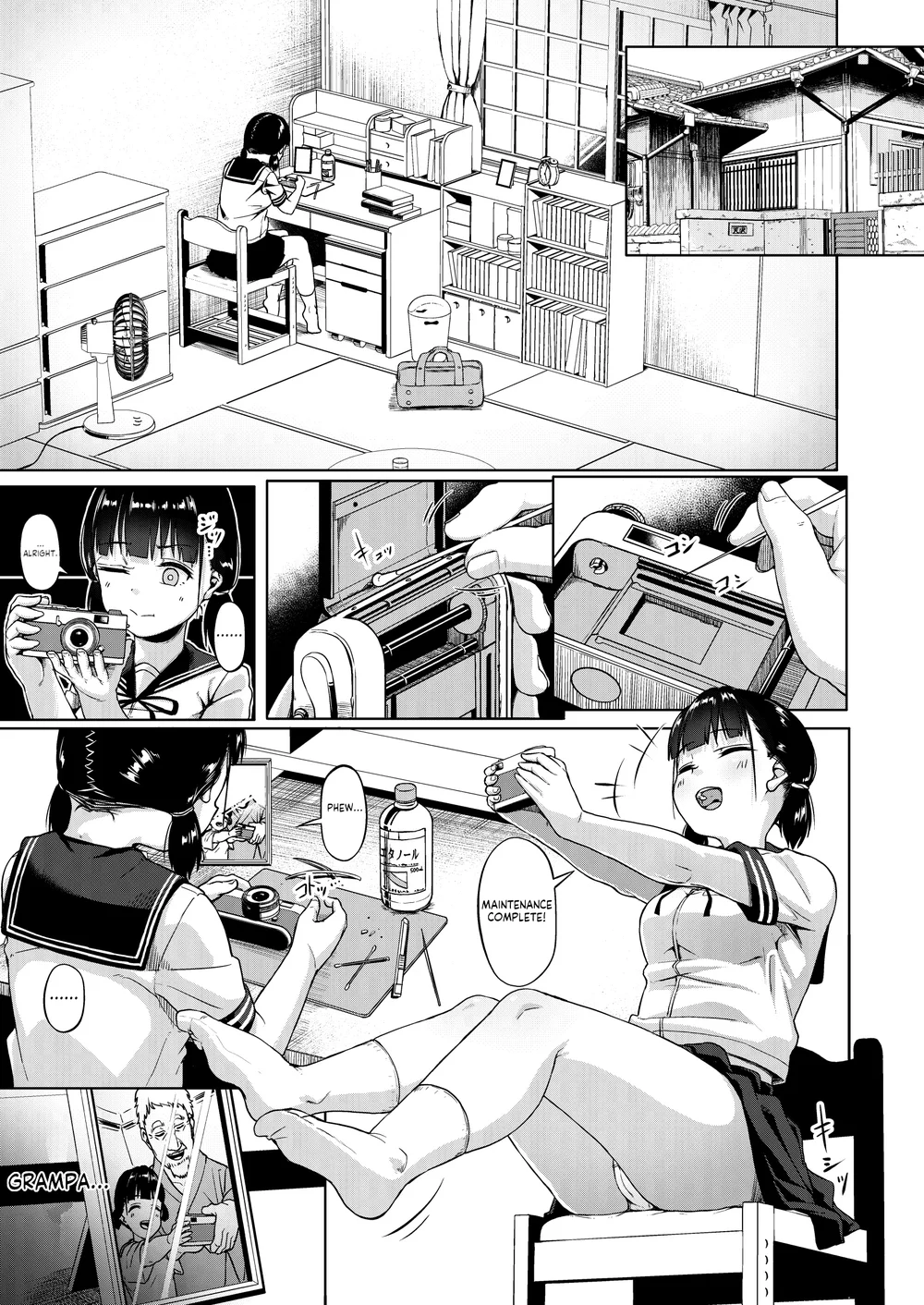 Joshi Shashin-bu to Oji-san Shidouin page 6
