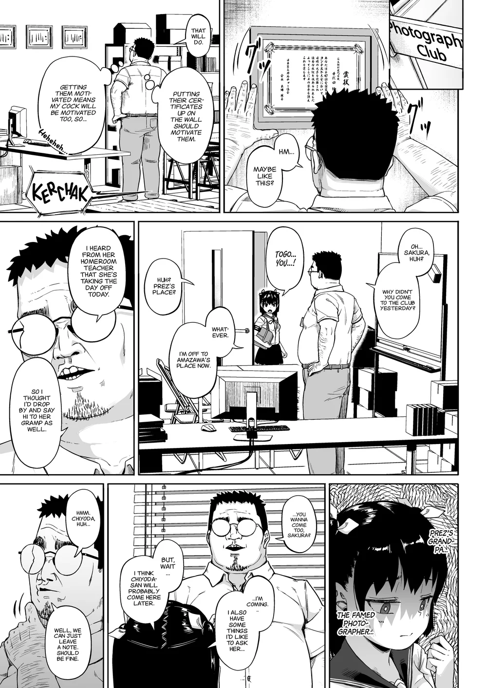 Joshi Shashin-bu to Oji-san Shidouin 3 page 13