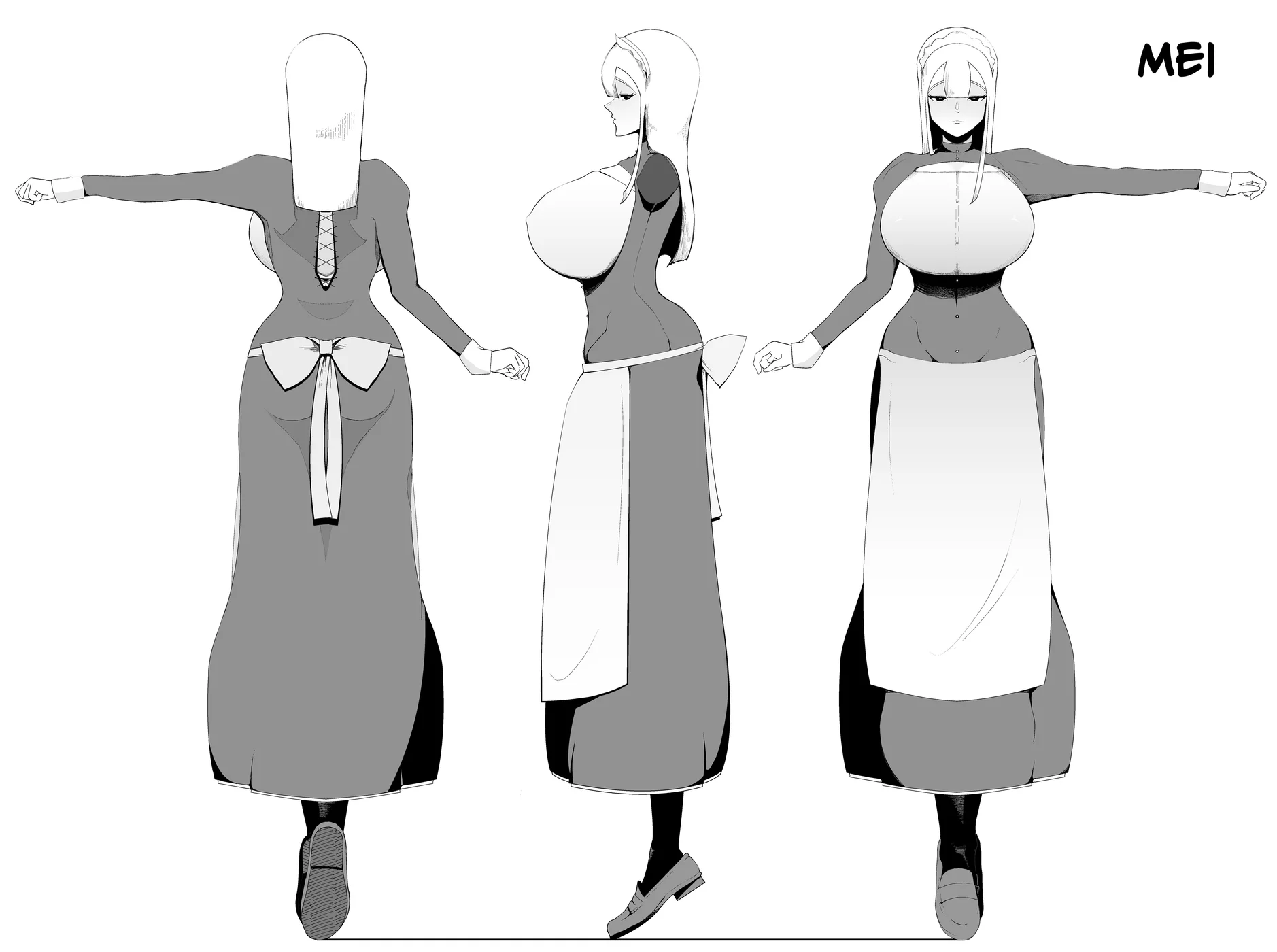 Kyonyuu Muhyoujou Deka Maid ni Muchi na Boku wa Nanika Sareteru page 46