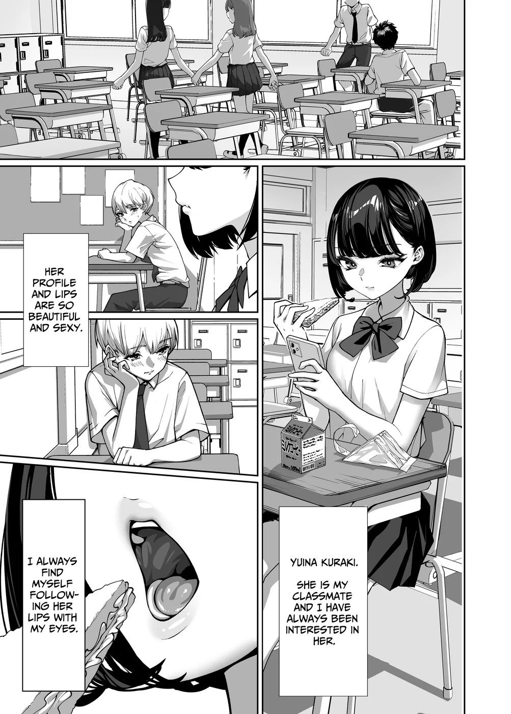 Licked To The Boner By My Crush page 1