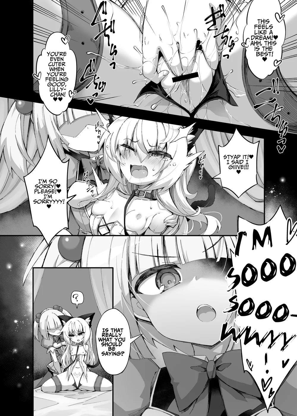 Masochist Kitty x Magical Girl ~A Manga About An Evil Magical Girl Being Thoroughly Broken In By A Magical Girl Of Justice~ page 9