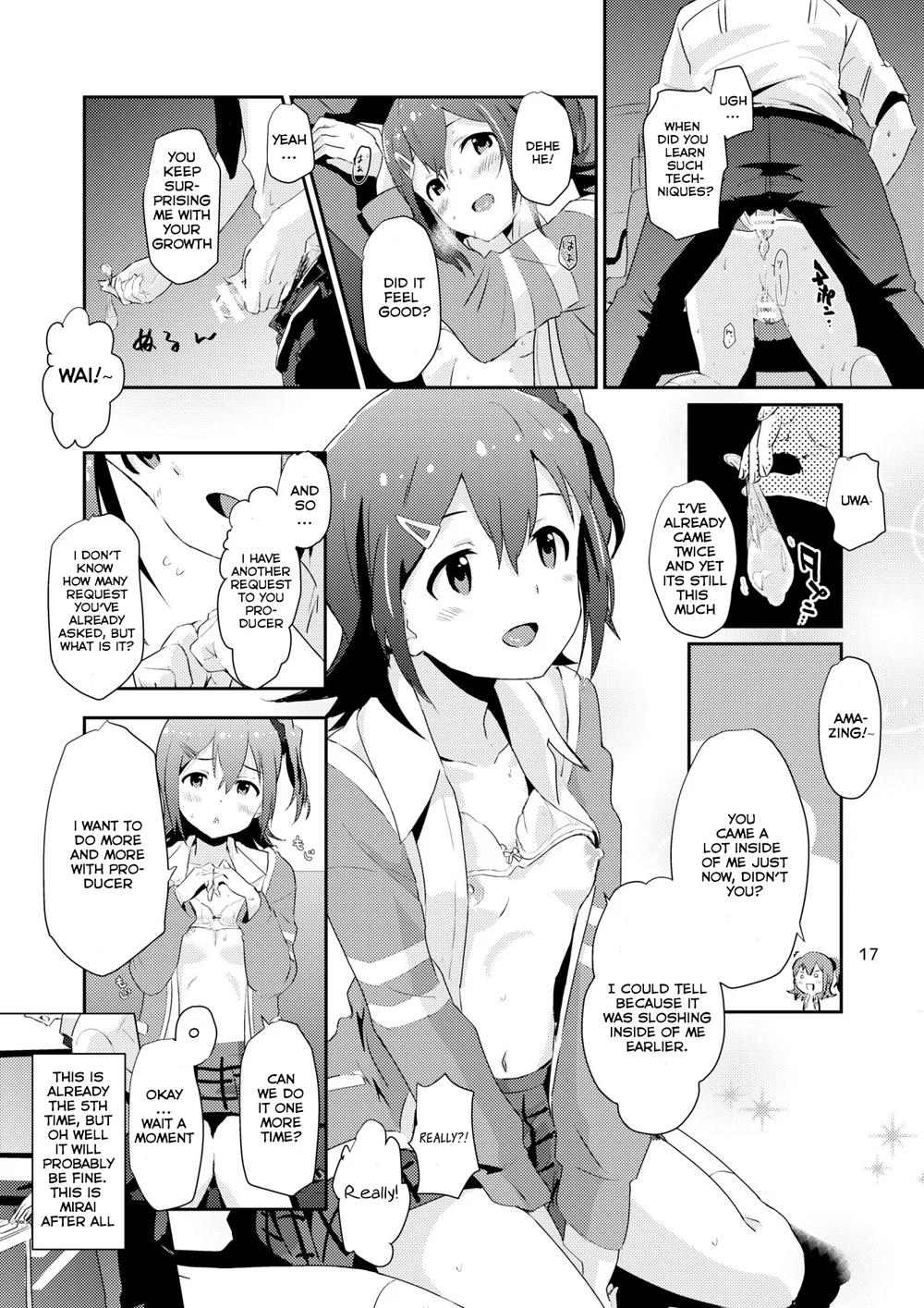 Mirai-chan to Ippai Iippai! page 15