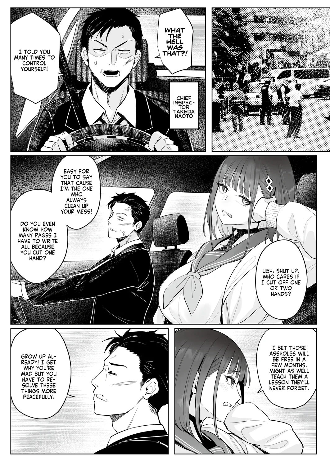 Moto Mahou Shoujo no Shigoto Hanashi Ao page 11