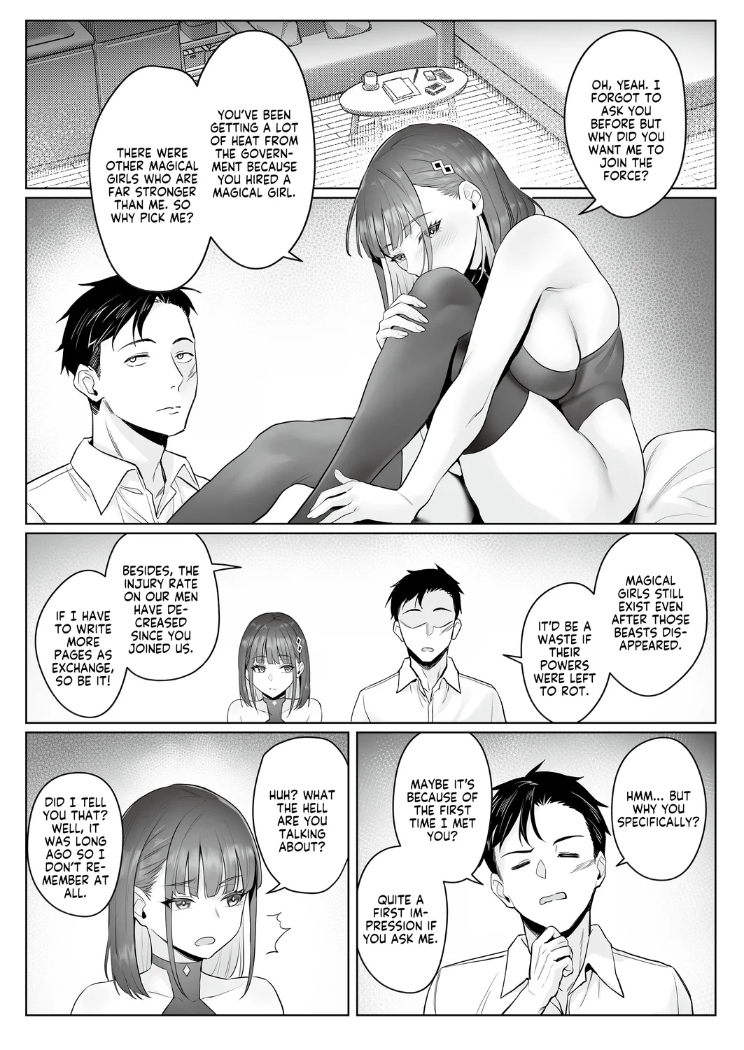 Moto Mahou Shoujo no Shigoto Hanashi Ao page 31