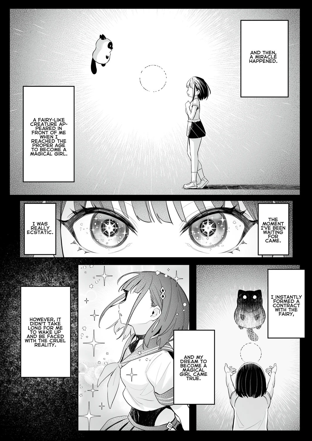 Moto Mahou Shoujo no Shigoto Hanashi Ao page 4