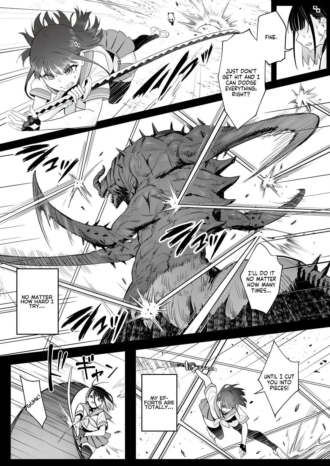 Moto Mahou Shoujo no Shigoto Hanashi Ao page 6