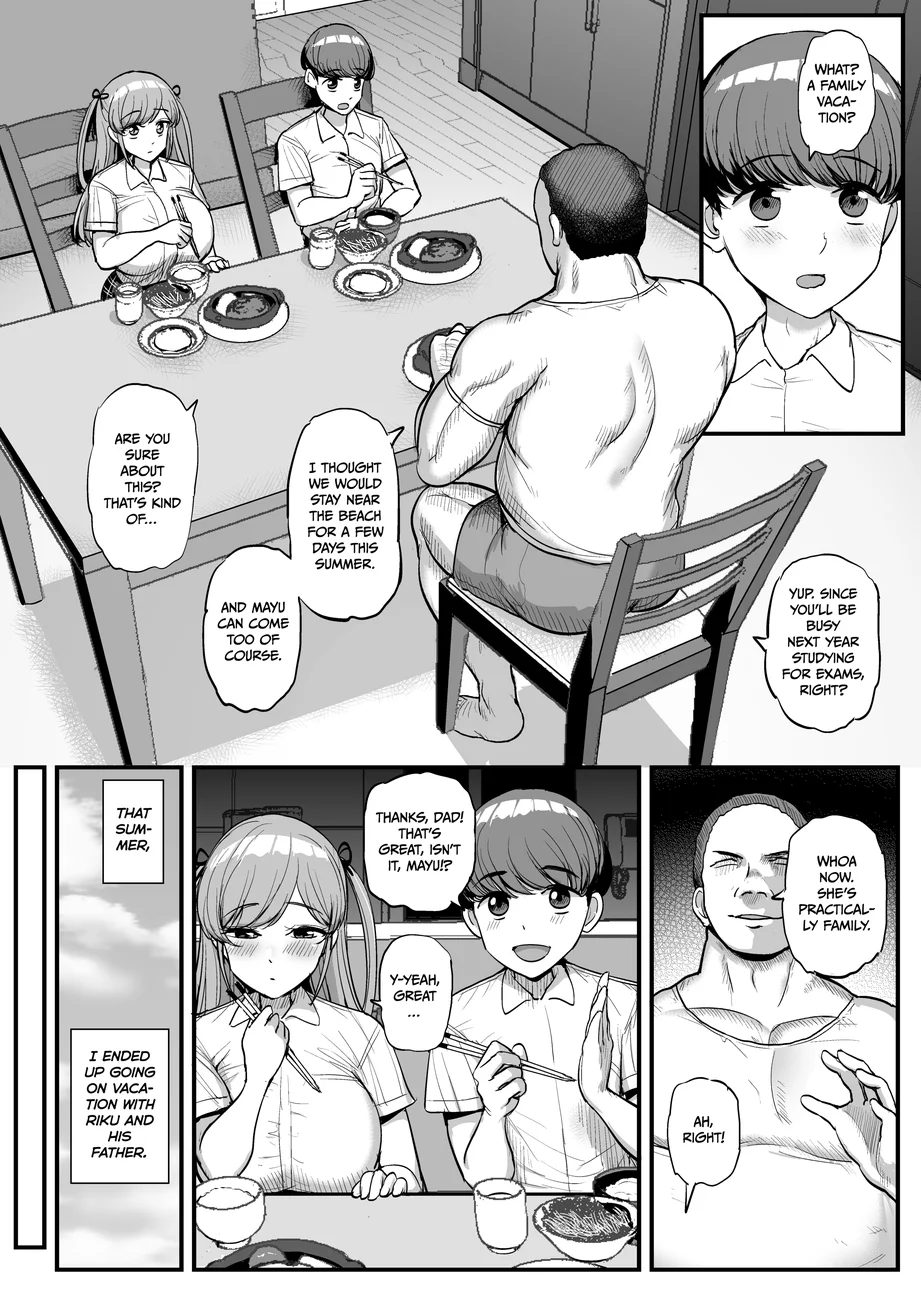 My Petite Girlfriend Is My Dad’s Sex Slave – Family Vacation Arc page 14