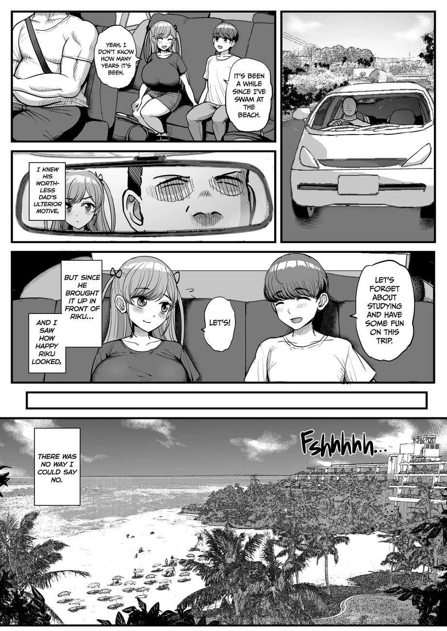 My Petite Girlfriend Is My Dad’s Sex Slave – Family Vacation Arc page 15