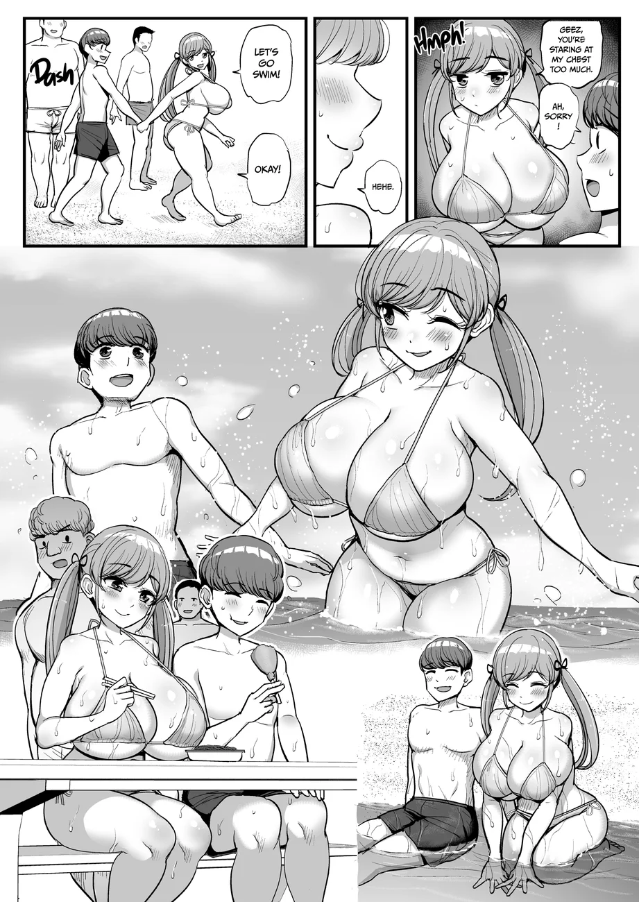My Petite Girlfriend Is My Dad’s Sex Slave – Family Vacation Arc page 17
