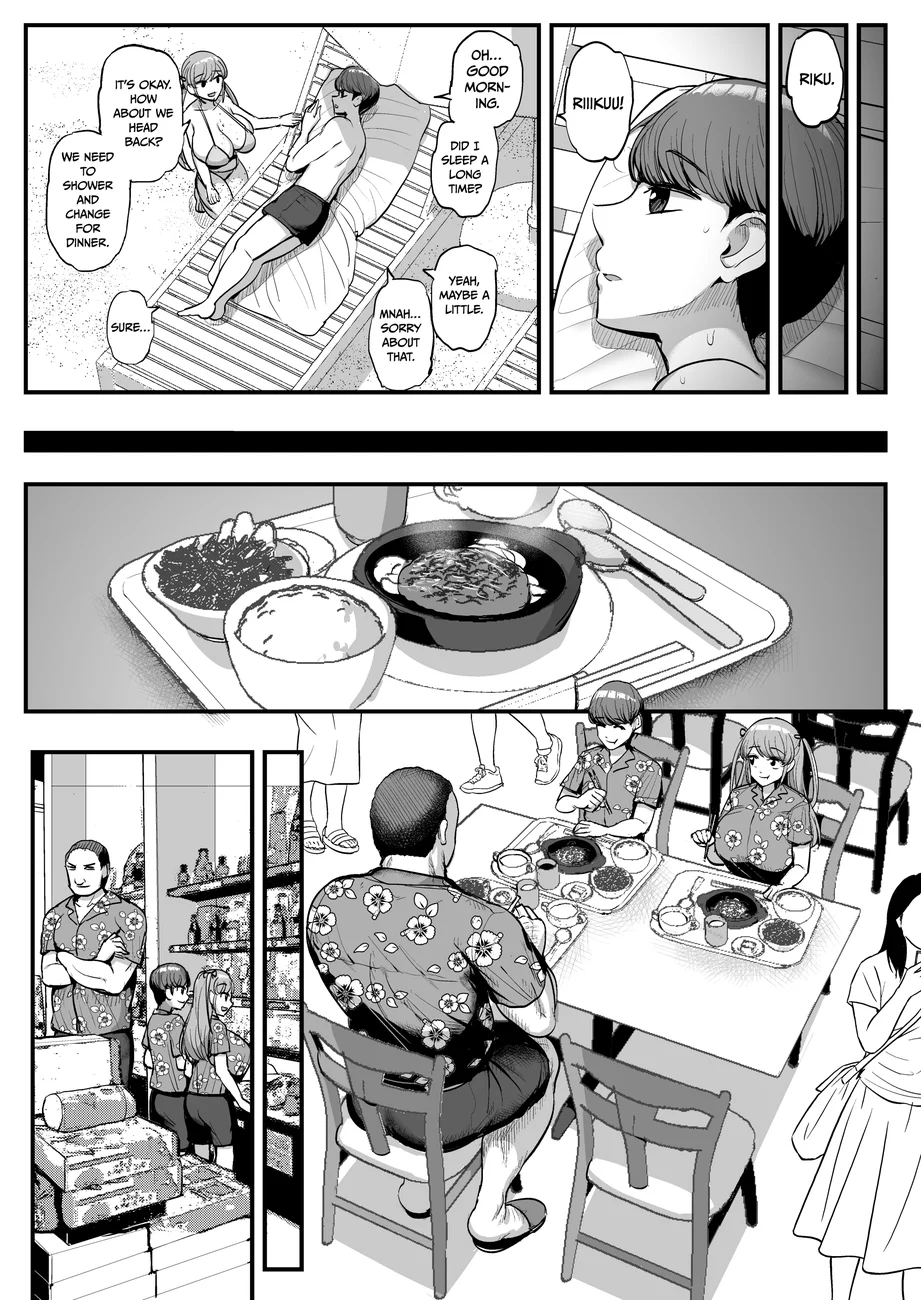 My Petite Girlfriend Is My Dad’s Sex Slave – Family Vacation Arc page 24