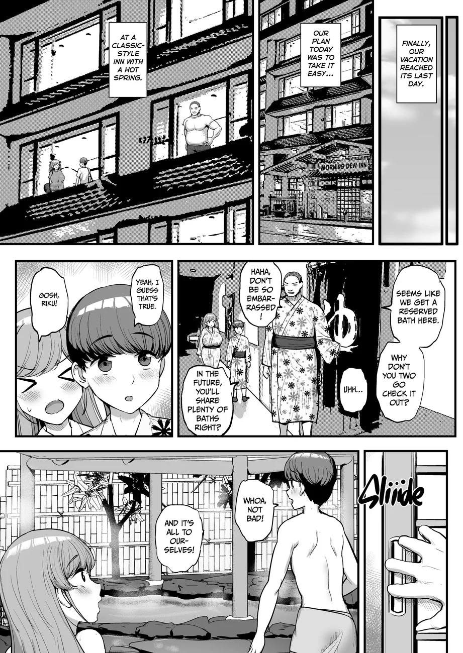 My Petite Girlfriend Is My Dad’s Sex Slave – Family Vacation Arc page 44