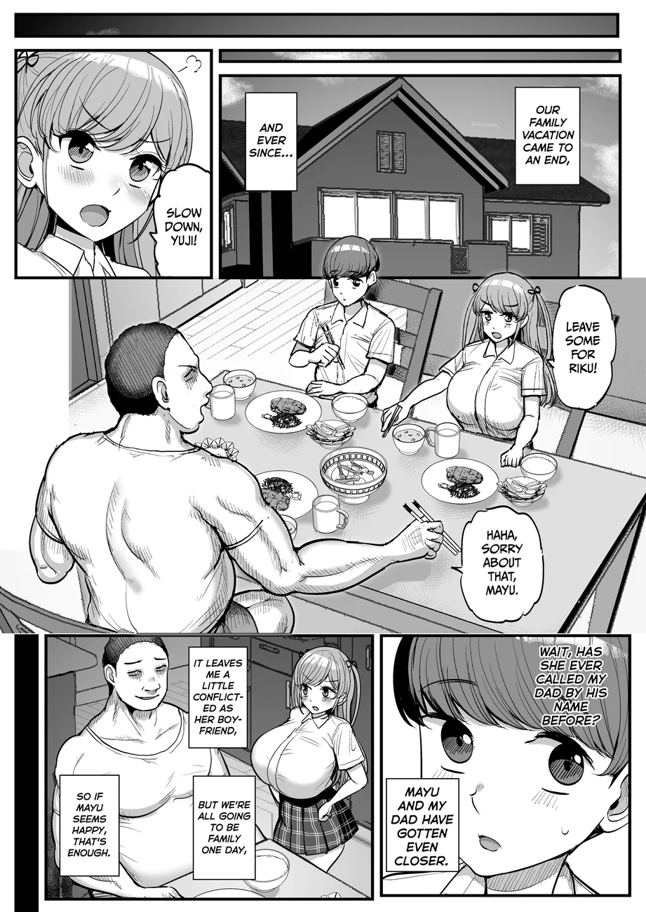 My Petite Girlfriend Is My Dad’s Sex Slave – Family Vacation Arc page 52