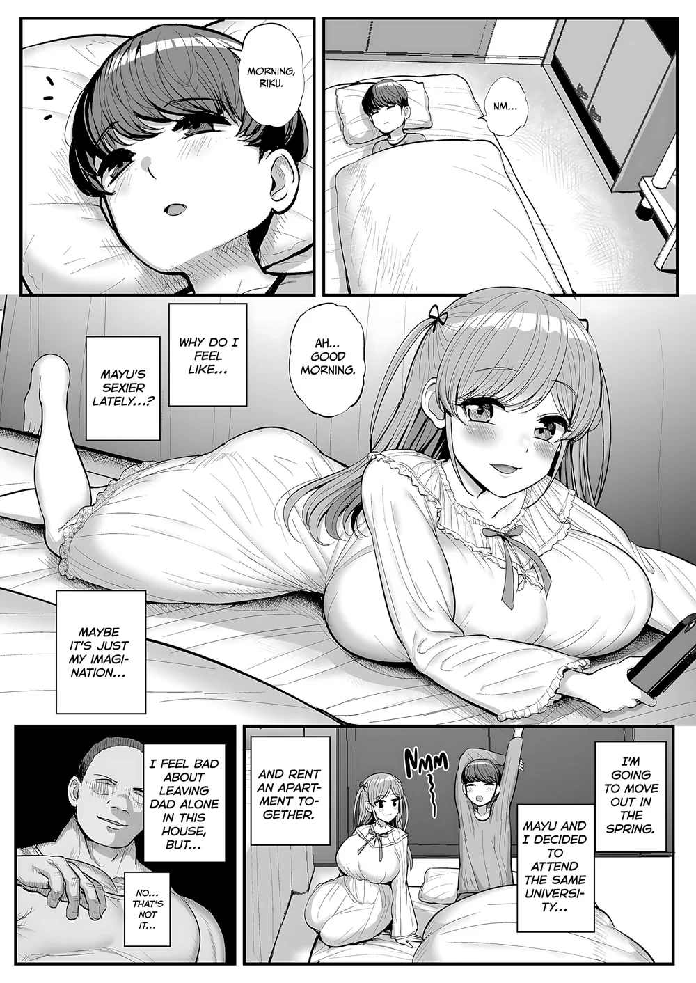 My Petite Girlfriend Is My Dad’s Sex Slave – Graduation Arc page 14