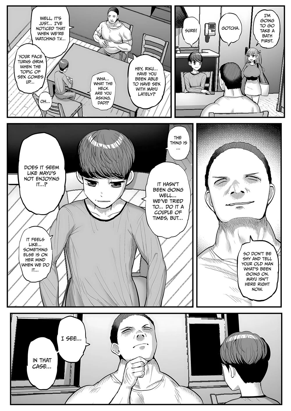 My Petite Girlfriend Is My Dad’s Sex Slave – Graduation Arc page 34