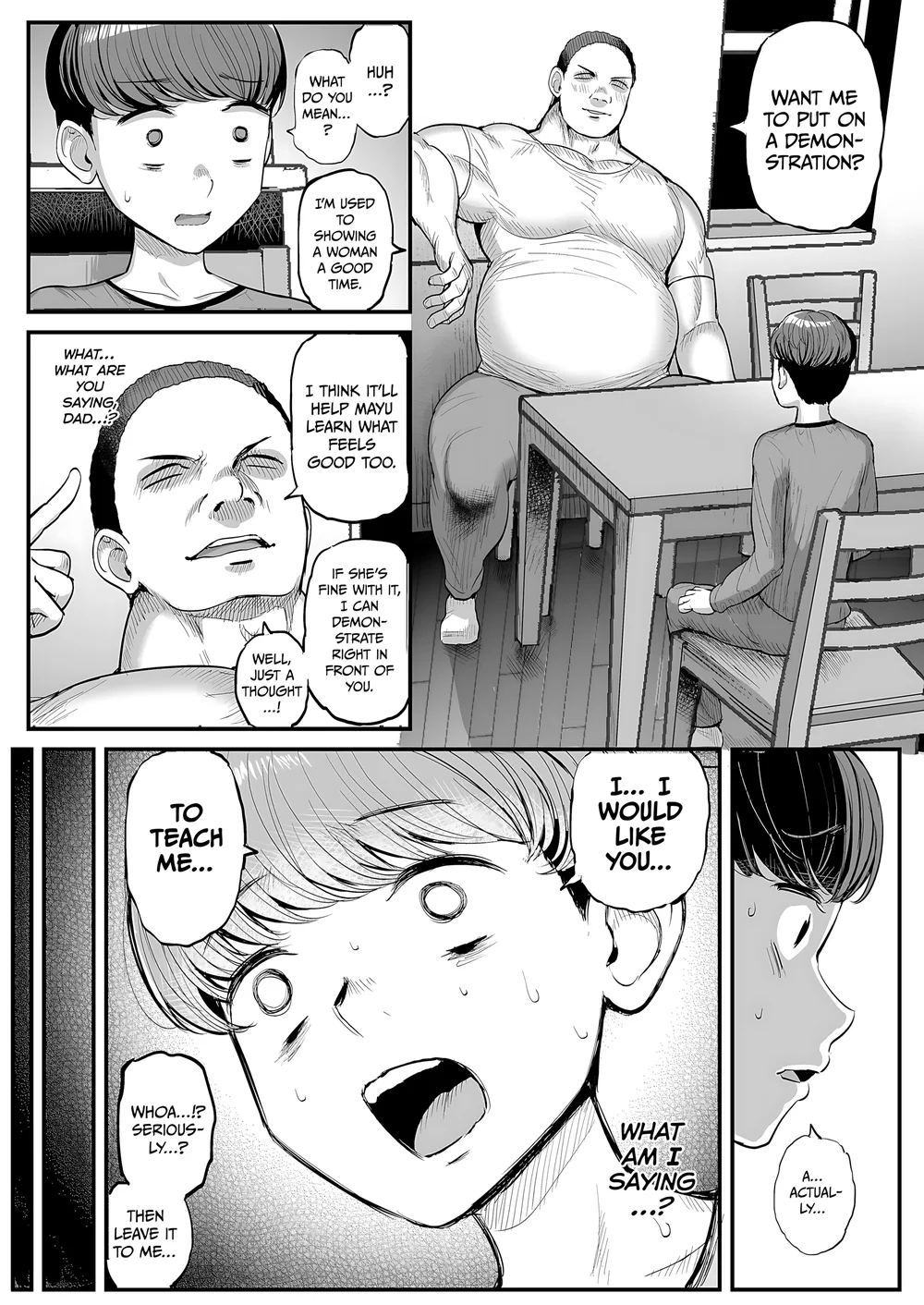 My Petite Girlfriend Is My Dad’s Sex Slave – Graduation Arc page 35