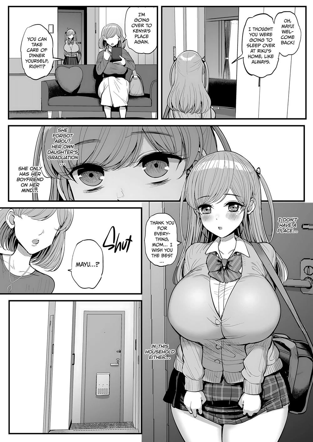 My Petite Girlfriend Is My Dad’s Sex Slave – Graduation Arc page 48