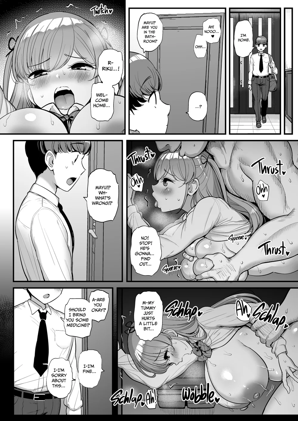 My Petite Girlfriend Is My Dad’s Sex Slave page 43
