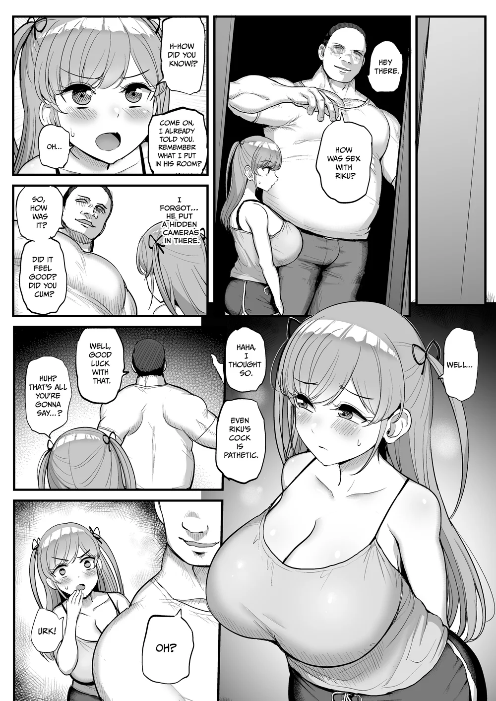 My Petite Girlfriend Is My Dad’s Sex Slave page 52