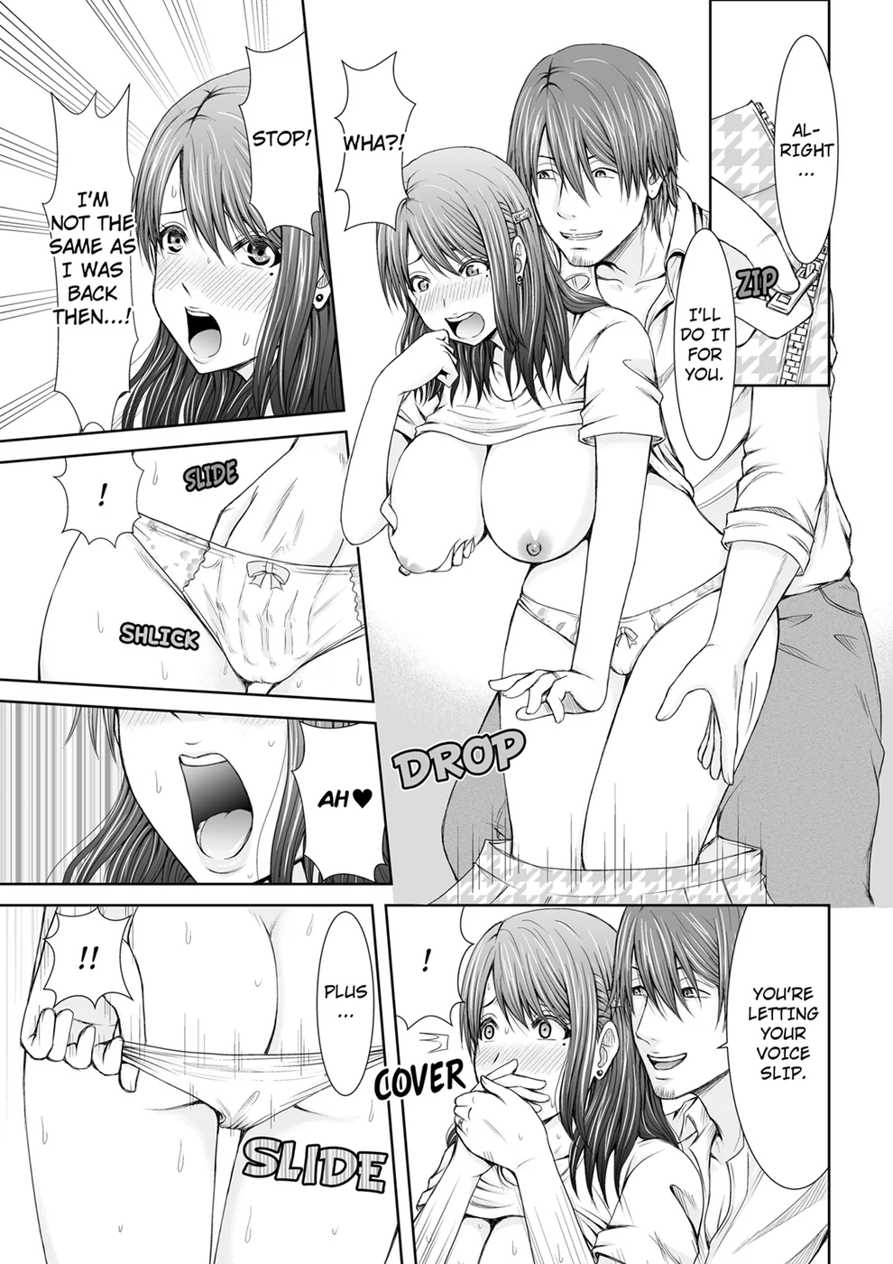 “Koko Ijirareru no Sukidatta yona?” Rinjin wa, Hitozuma no Moto SeFri – Chapter 1 page 20