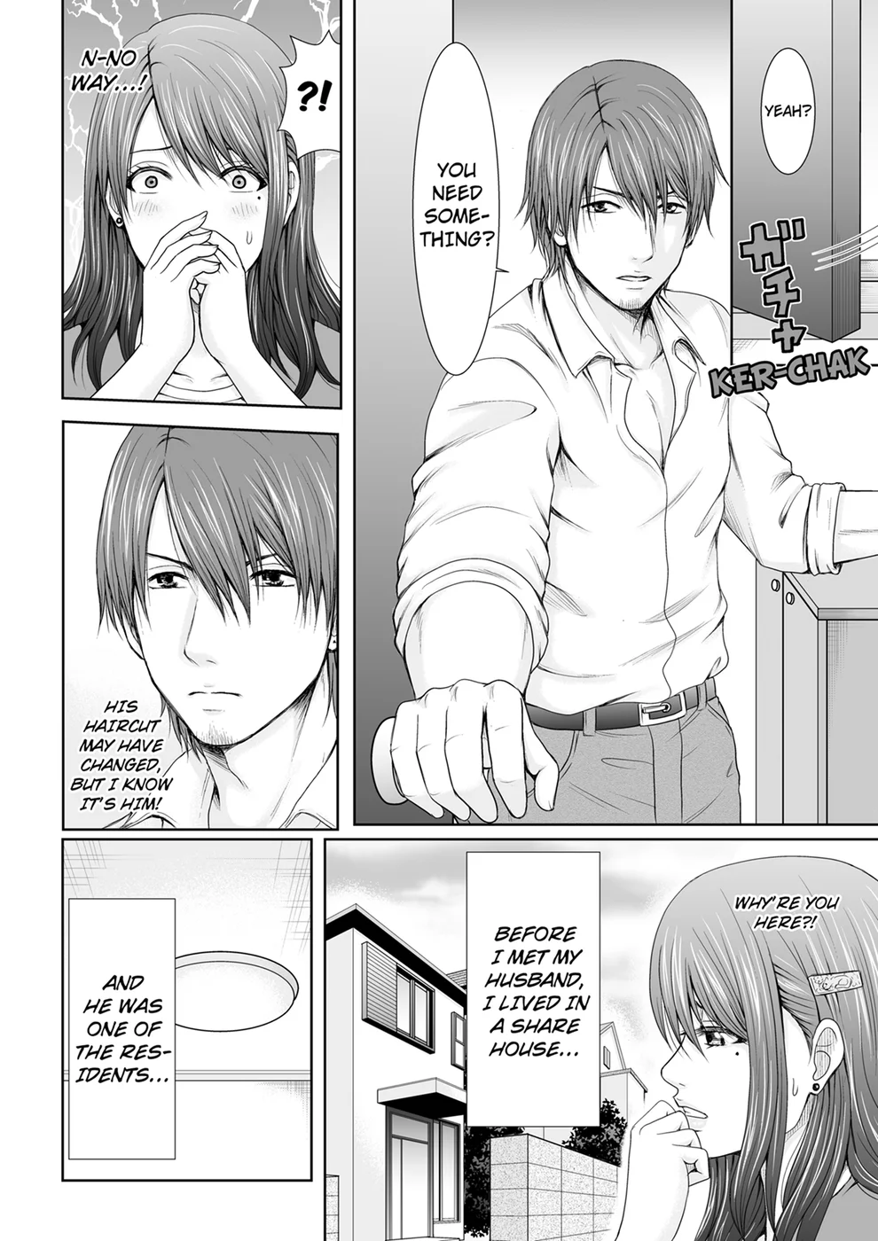 “Koko Ijirareru no Sukidatta yona?” Rinjin wa, Hitozuma no Moto SeFri – Chapter 1 page 3