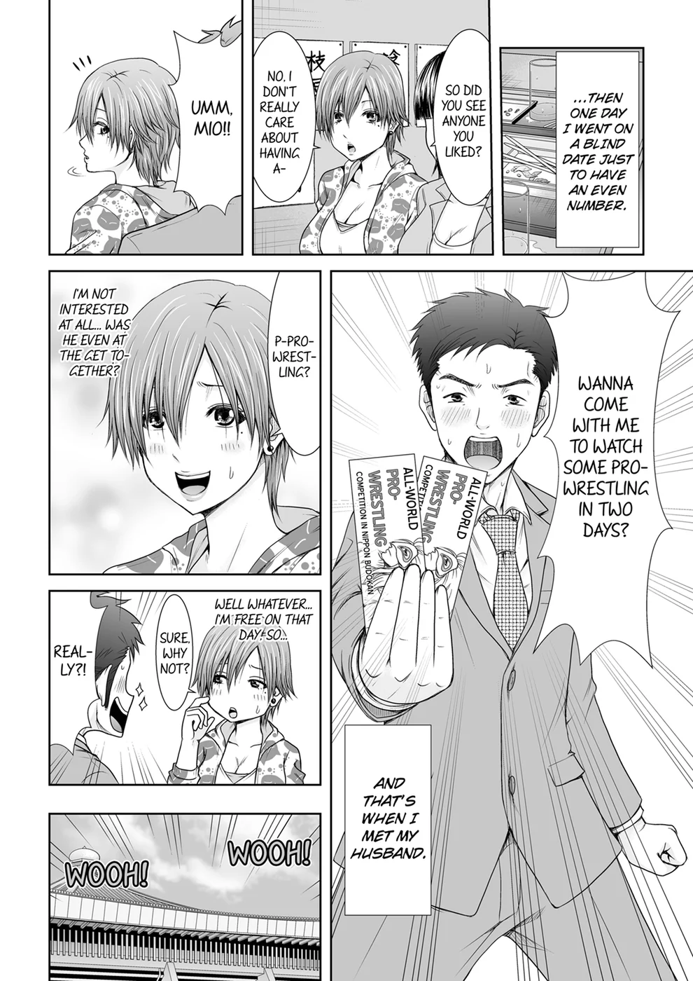 “Koko Ijirareru no Sukidatta yona?” Rinjin wa, Hitozuma no Moto SeFri – Chapter 1 page 5